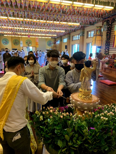 The Vesak Great Ceremony at Hoang Phap Temple in Jeonju City - South Korea